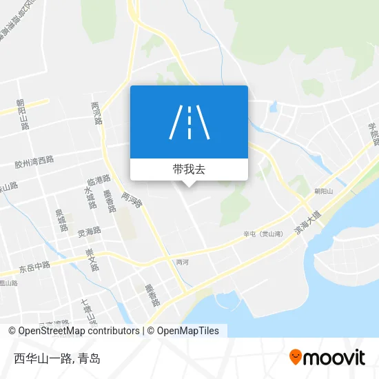 西华山一路地图