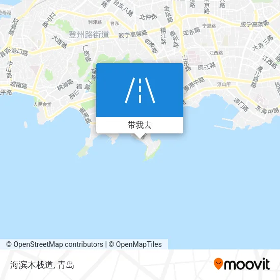 海滨木栈道地图