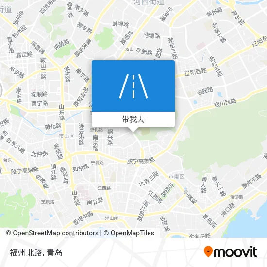 福州北路地图