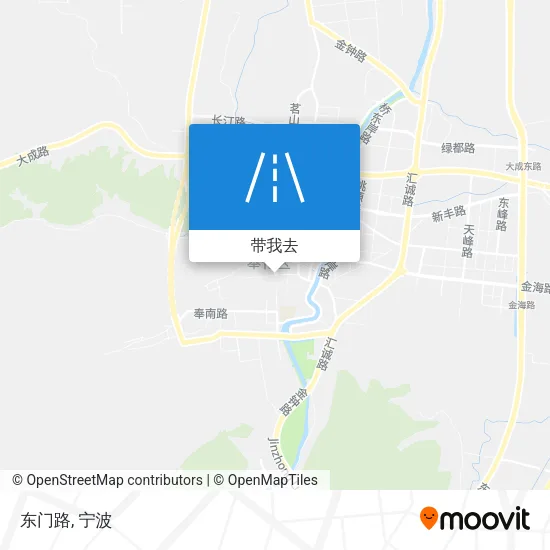 东门路地图