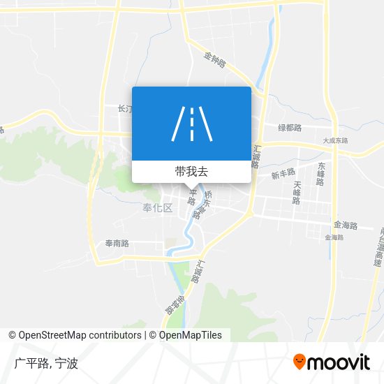 广平路地图