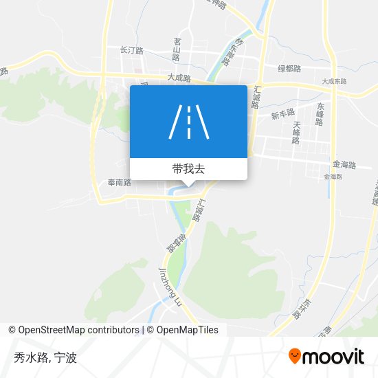 秀水路地图