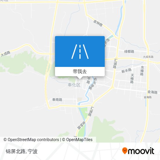 锦屏北路地图