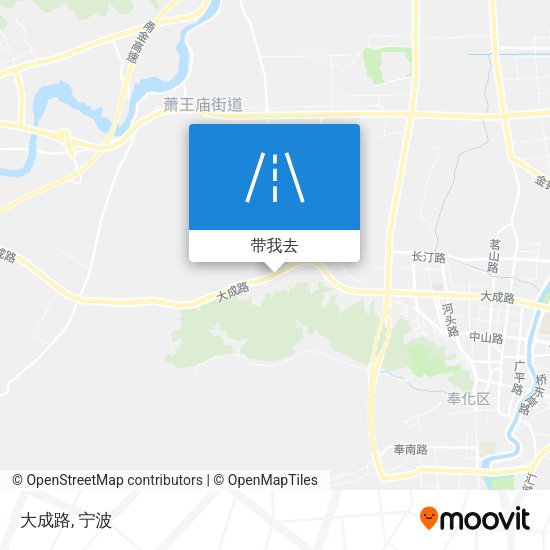 大成路地图