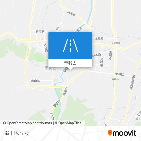 新丰路地图