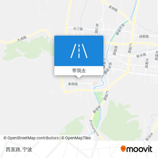 西直路地图