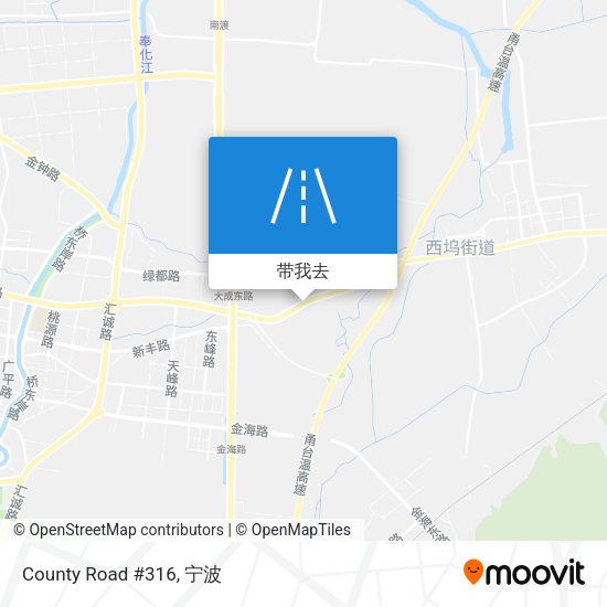 County Road #316地图