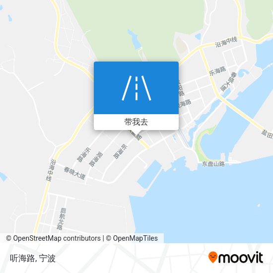 听海路地图