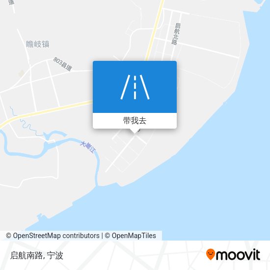 启航南路地图