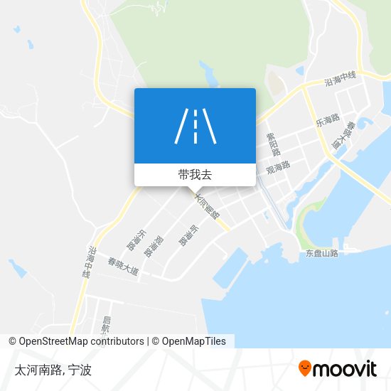 太河南路地图