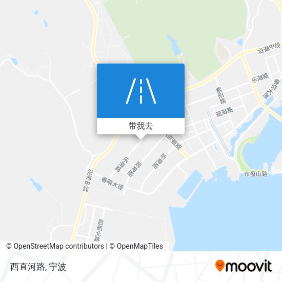 西直河路地图