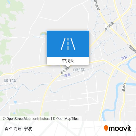 甬金高速地图