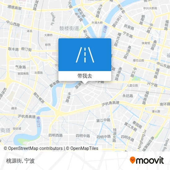 桃源街地图