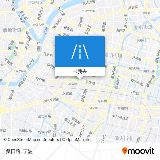 桑田路地图