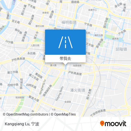 Kangqiang Lu地图