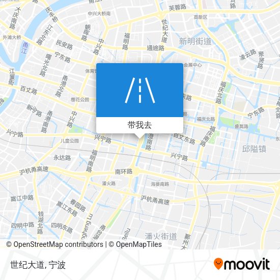 世纪大道地图