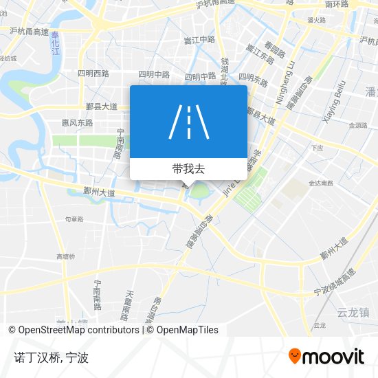 诺丁汉桥地图