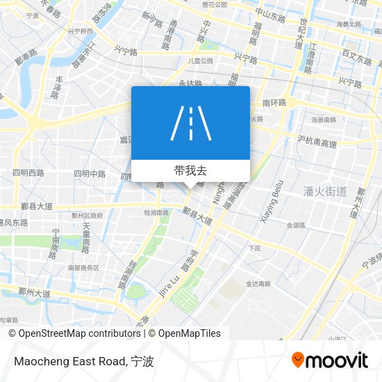 Maocheng East Road地图