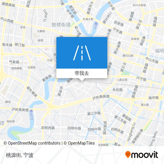 桃源街地图