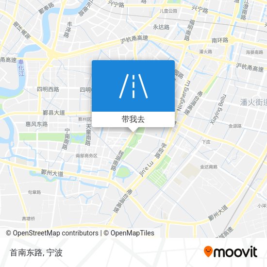 首南东路地图