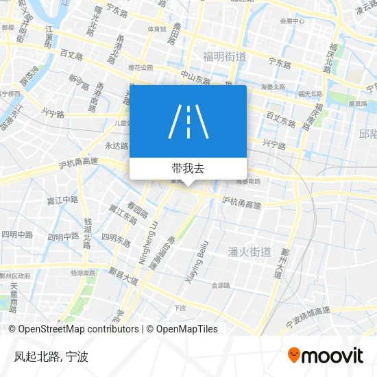 凤起北路地图