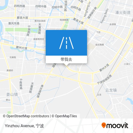 Yinzhou Avenue地图