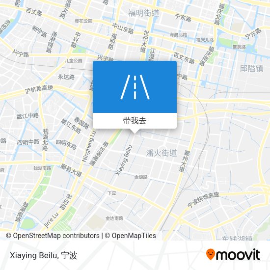 Xiaying Beilu地图