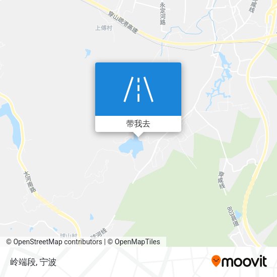 岭端段地图