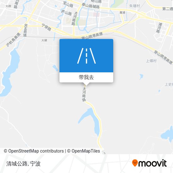 清城公路地图