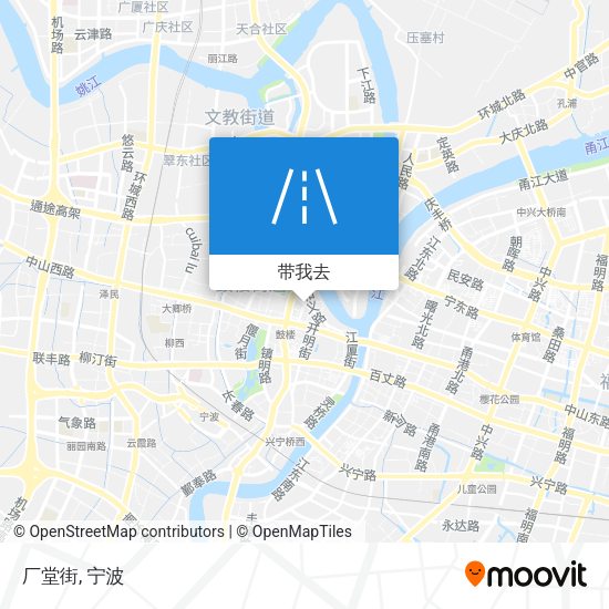 厂堂街地图