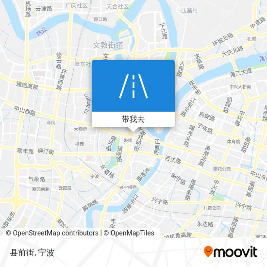 县前街地图