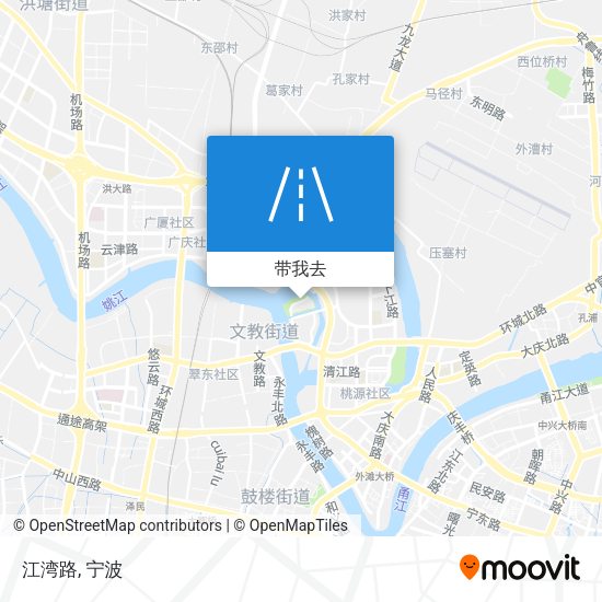 江湾路地图