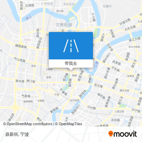 鼎新街地图