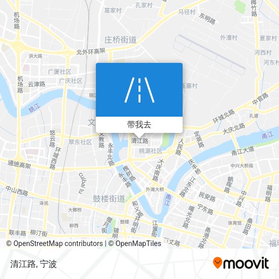 清江路地图