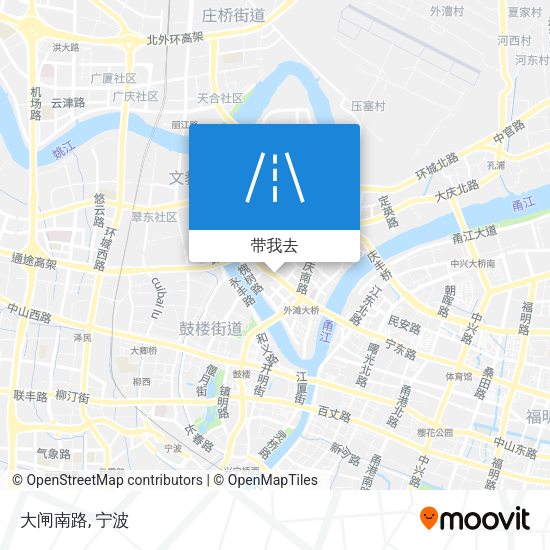 大闸南路地图