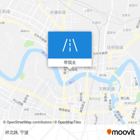 祥北路地图