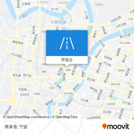 蔡家巷地图