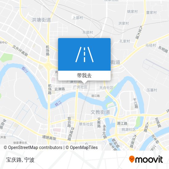 宝庆路地图