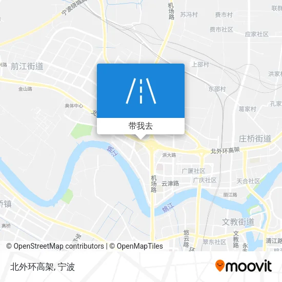 北外环高架地图