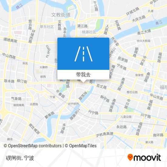 碶闸街地图