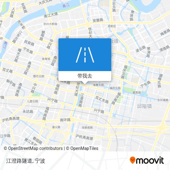 江澄路隧道地图