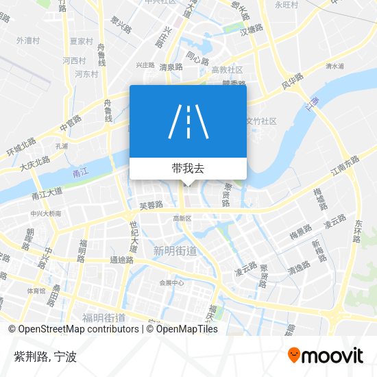 紫荆路地图