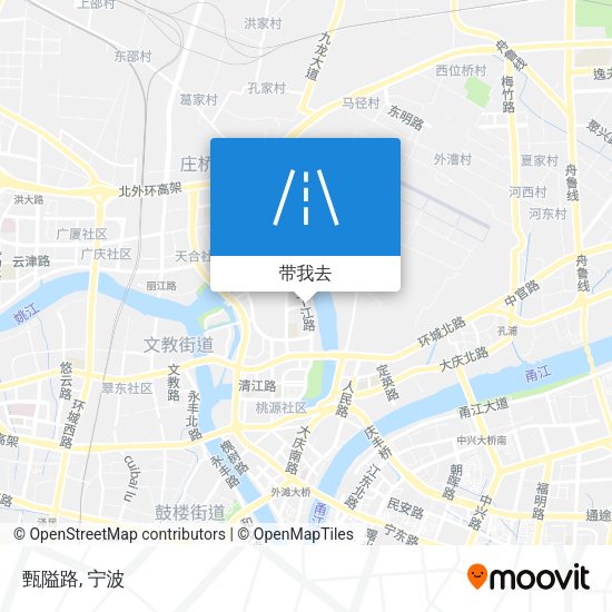 甄隘路地图