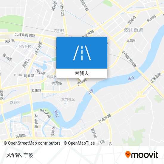 风华路地图