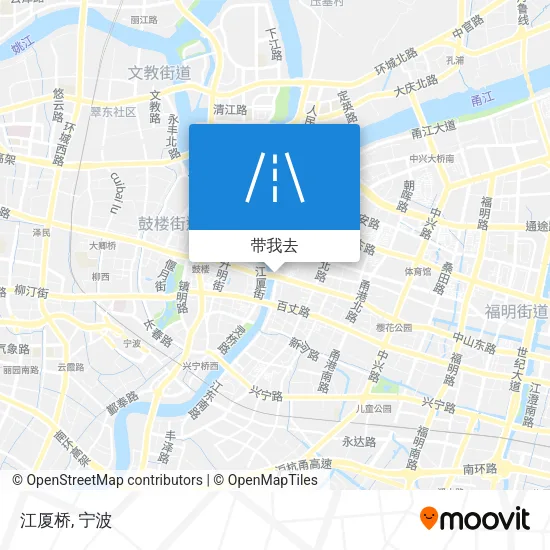 江厦桥地图