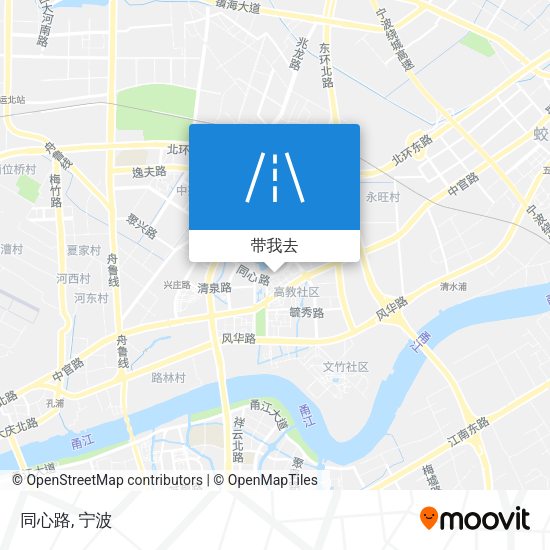 同心路地图
