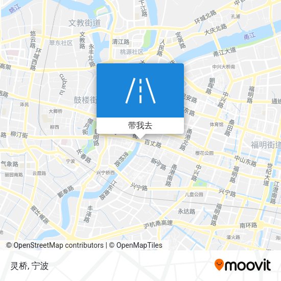 灵桥地图