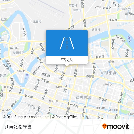 江南公路地图