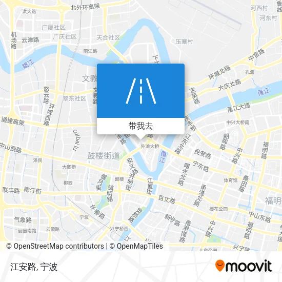 江安路地图