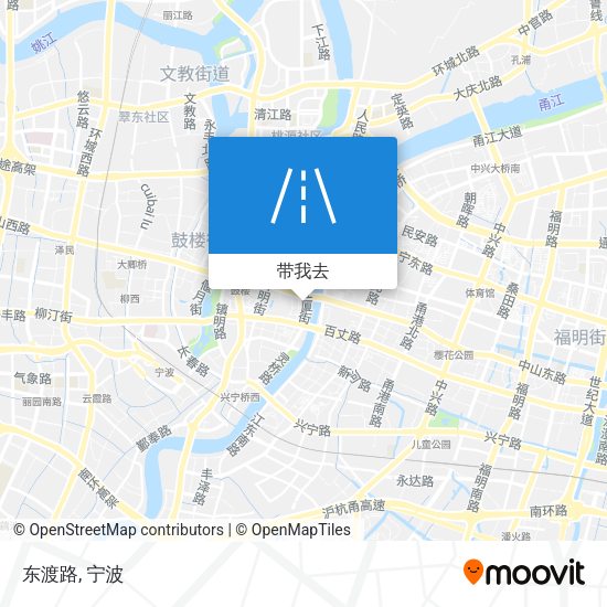 东渡路地图